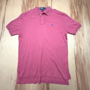 Polo Ralph Lauren Men's Pink Heather‎ Classic Polo Shirt – Size XL